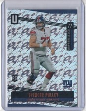 SPENCER PULLEY 2019 Panini Unparalleled RC Rookie FLIGHT #125 GIANTS Vanderbilt