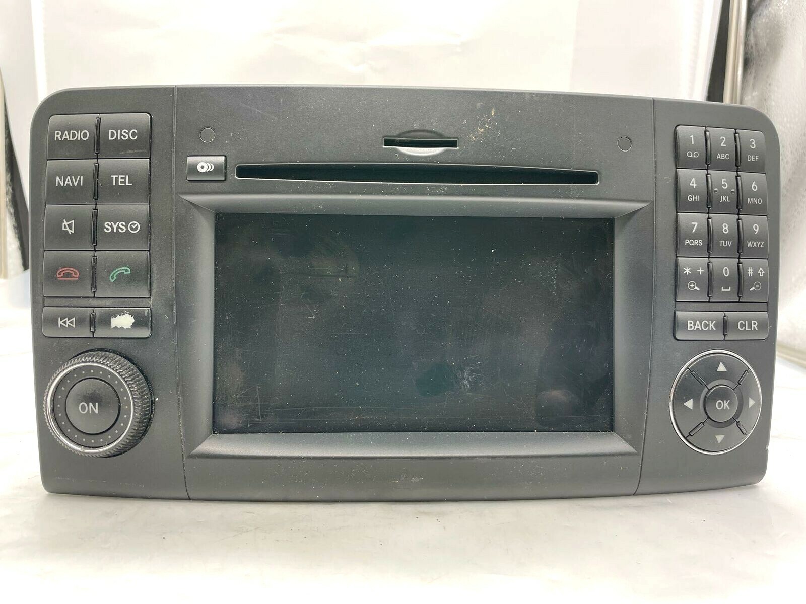 2009 MERCEDES ML320 COMMAND NAVIGATION RADIO HEAD UNIT RECEIVER 