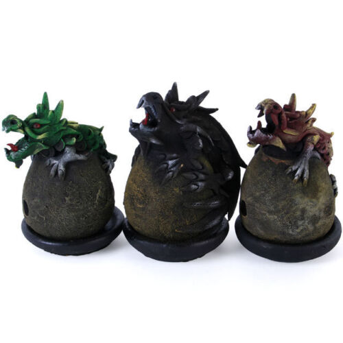 Dragon Cone Holder ~ Choice of Colour ~ For Incense Cones ~ Smoking - Afbeelding 1 van 1