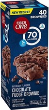 Fiber One Chocolate Fudge Brownies 70 Calories 35.6 Ounce Pack of 1