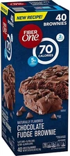 Fiber One Chocolate Fudge Brownies 70 Calories 35.6 Ounce Pack of 1