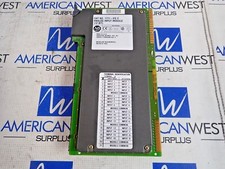 ALLEN BRADLEY 1771-IFE C ANALOG INPUT MODULE 12 BIT REV AO1 SER C FIRMWARE REV A