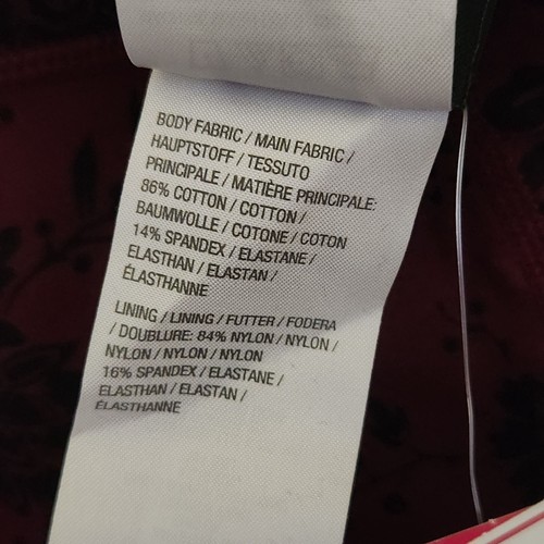 Women With Control NWT Reversible Burgundy Black Slim Leg Pants Size 1XT - Picture 8 of 10