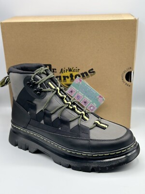 靴 Dr.Martens Boury Dr. Martens Boury Leather Casual Boots - Black • Price »