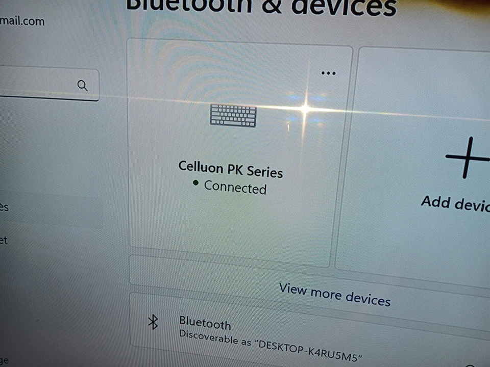 Epic Mobile BT Projection Keyboard-Working-Connects-Super HARD to Use-READ ALL - Image 3 of 4