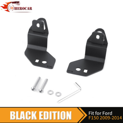 2PCS Black Tailgate Tie Down Hooks Cargo Bed Anchor Rings For Ford F150 2009-14