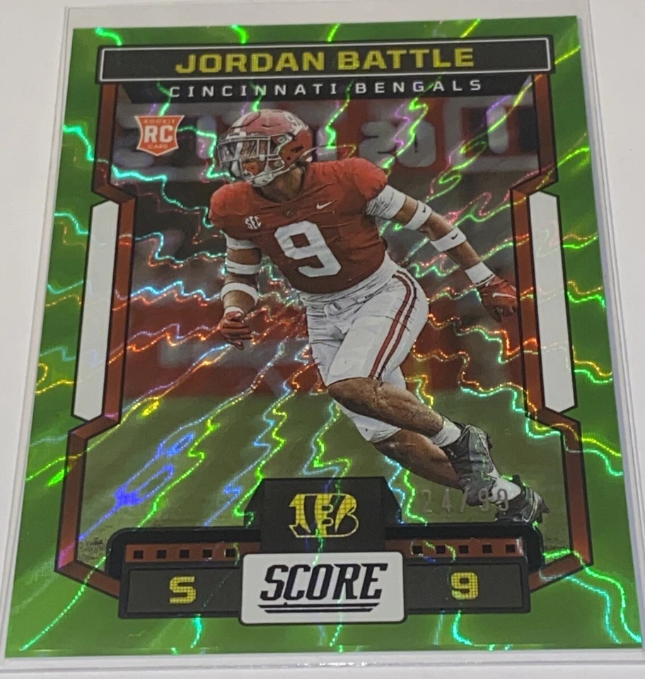 2023 Panini Score Electric Jordan Battle limited editionRookie Card 24/99 - Image 2 of 4
