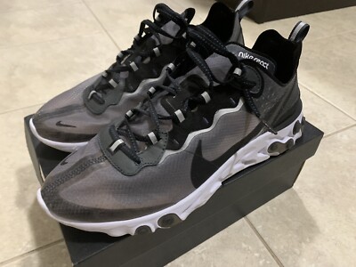 Nike React Element 87 Black Anthracite US Men Size 10.5