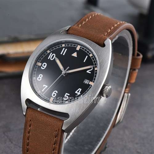 36mm Men White Black Dial 5ATM Wristwatch Automatic Mechanical Watch - Imagen 11 de 30