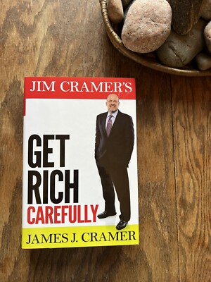 Jim Cramer's Get Rich Carefully - 0399168184, hardcover, Signed/autographed