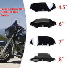 4.5" 6" 7" 8" Windshield for Harley Davidson Touring Electra Street Tri Glide