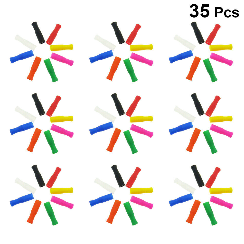 Silicone Straws Tips Silicone Straw Protector Straw Protector Tips