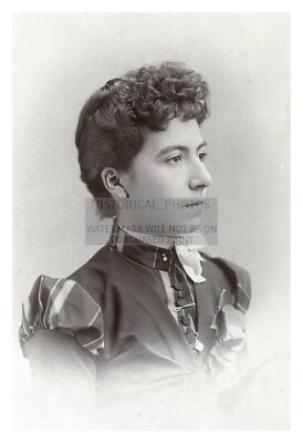 Foto D'epoca Sepia 4x6 Wyatt Earp E Josephine Earp Al Saloon, Wild West, Stampa Digitale Lucida