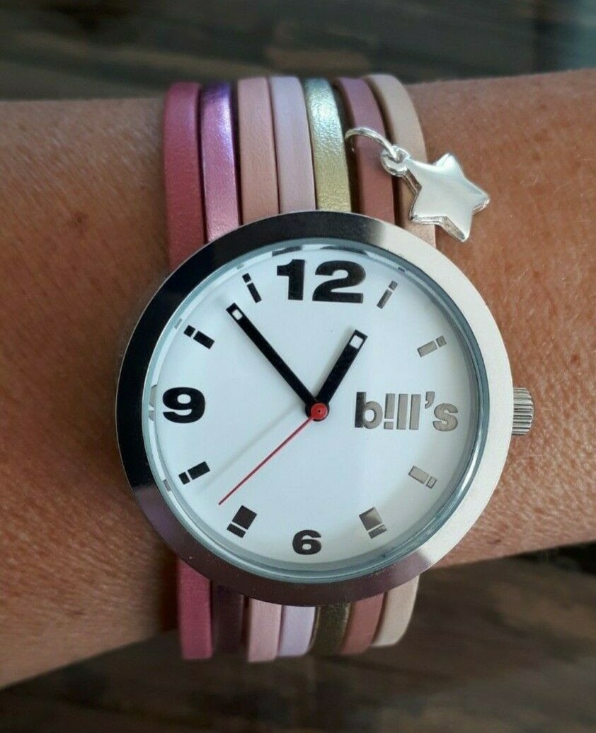 Montre manchette cuir finie les irritations bracelet montre fait main confortable