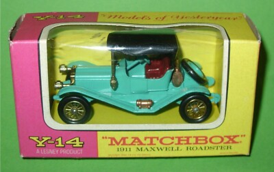 Matchbox Yesteryear Y14 1911 Maxwell Roadster in Type F Box | eBay UK