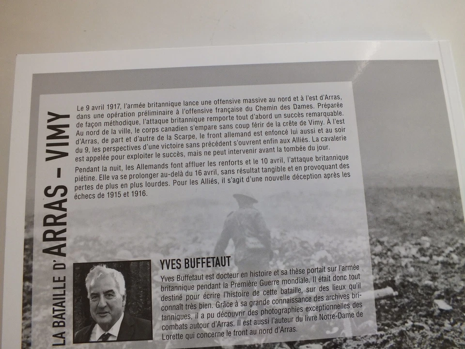 La Bataille d'Arras-Vimy; Avril 2017 (La Guerre en images) - Image 4 of 4