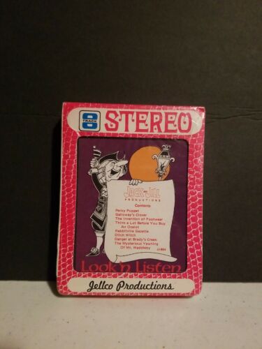 Rare Sealed New Look N Listen 8 Track best of jack and jill aug/Sept 1974 jellco - Picture 1 of 4