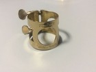 Vintage Selmer Alto Sax Cap & Ligature — photo 2