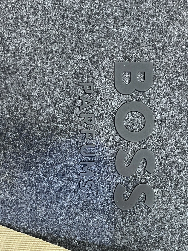 Hugo Boss Parfums Weekender Bag Dark Gray Charcoal Overnight Duffle Hand Bag - Image 2 of 4