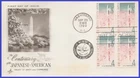 USA5 #1158 U/A ARTCRAFT FDC BL4  U.S. - Japan Treaty
