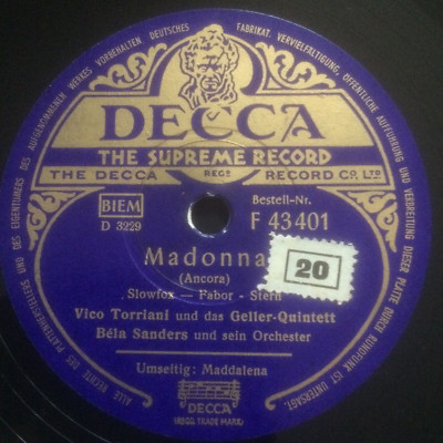 Vico Torriani: Madonna // Maddalena