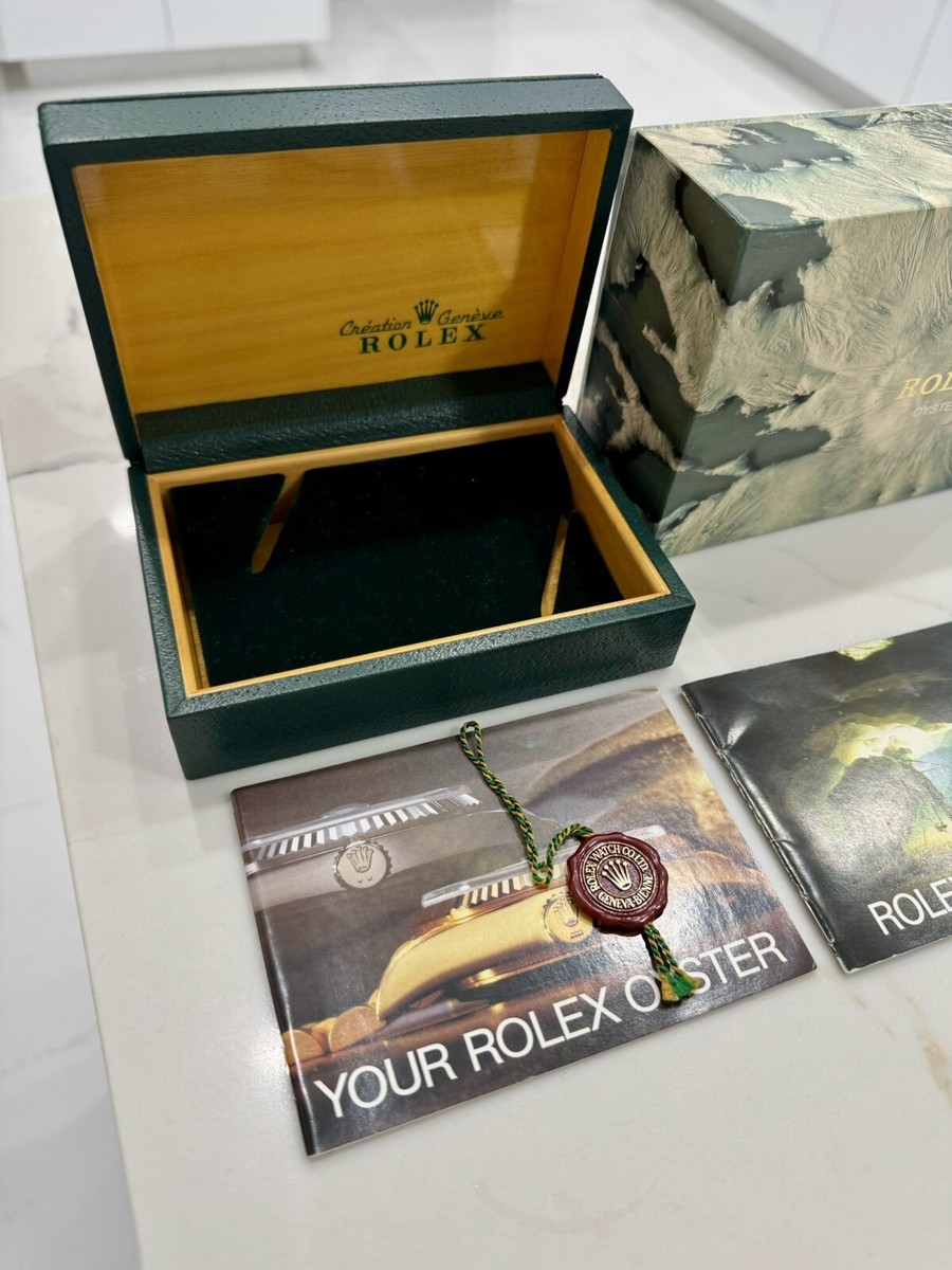 GENUINE Vintage Rare Rolex Submariner 5513 16800 16803Watch Box