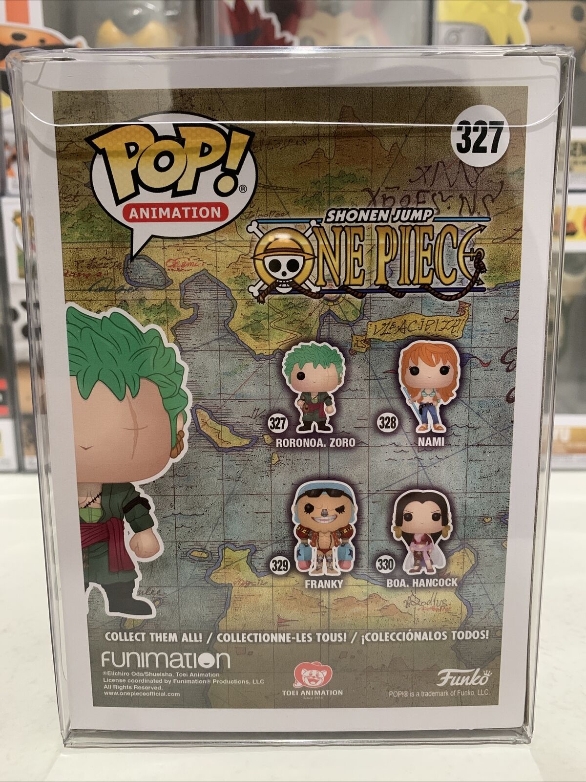 Funko Pop! One Piece - Roronoa Zoro glöd i mörkret 327 (Special Edition)