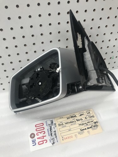 10 16 MERCEDES BENZ E CLASS E350 LEFT SIDE DOOR MIRROR OEM MIRROR GLASS MISSING - Picture 2 of 12