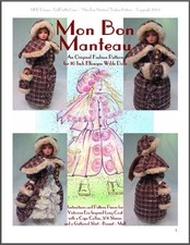 "Mon Bon Manteau" Fashion Pattern for Ellowyne Wilde