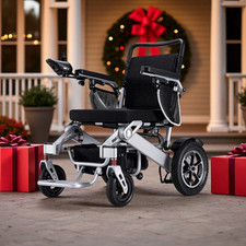 Intelligent Foldable Electric Wheelchairs 330LB All Terrain 4 Wheel Mobility