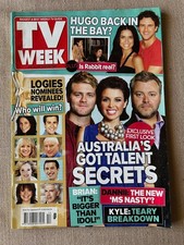 Vintage television - "Australian TV Week" Apr 2010 Logies nominees KeSha Glee