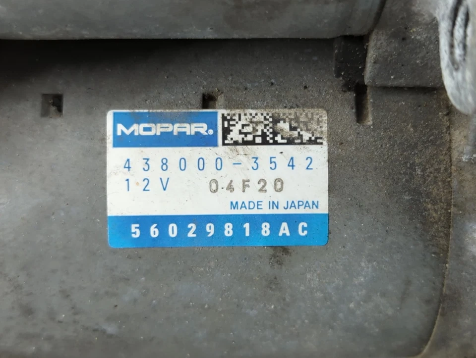 Ram Promaster 3500 2022-2022 motor de arranque de coche solenoide OEM YBPN2 Foto 2 de 4