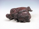 Boxwood Hand Carved Japanese Netsuke Sculpture Dragon Holds Pearl Ball #02192601 — photo 5