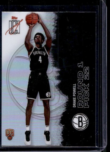 2025-26 Topps Signature Class Drake Powell Chrome Rookie RC Refractor #118 Nets