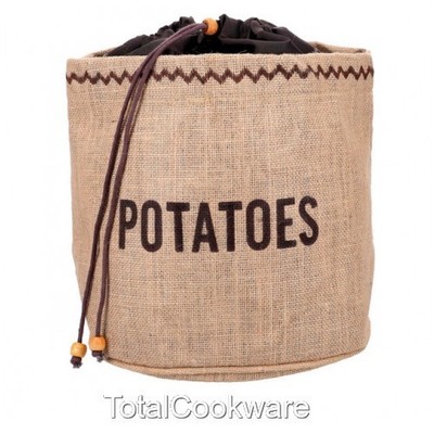 KitchenCraft Natural Elements umweltfreundlicher Kartoffeljute-Sack zum Einkochen