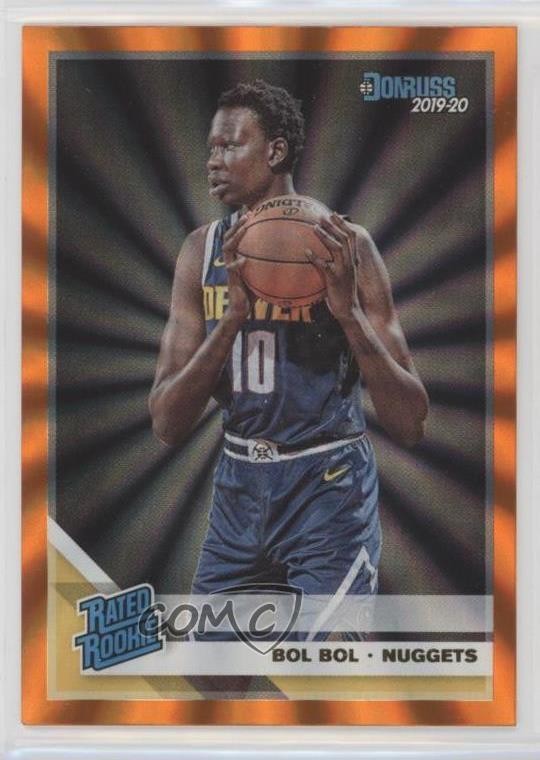 2019-20 Panini Donruss Rated Holo Orange Laser Bol Bol #234 Rookie RC 7qw