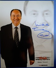 Mike Tenay Autographed Original 8x10 TNA Wrestling Promo Photo 2009 P-46 TNA