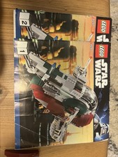Lego Star Wars Slave 1 (Third Edition) 8097 | NO Minifigures | W/Instructions