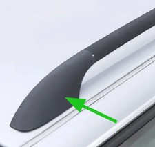 VW Passat 3B 3BGKappe Abdeckung für Dachreling Reling Dach vorne links schwarz