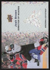 2023-24 UD Series 2 Josh Brown DB-14 Director of Boards Sparkle