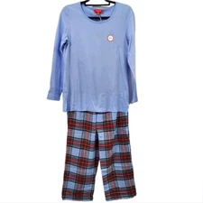 NWT Macy's Family Plaid Pjs Set Size XS