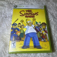 The Simpsons Game (Microsoft Xbox 360, 2007)