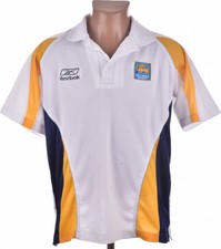 SRI LANKA CRICKET NATIONAL TEAM TRAINING POLO SHIR 2007/2008 REEBOK SIZE L ADULT