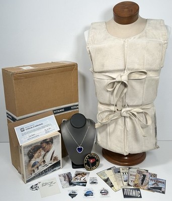 Authentic 20th Century Fox 1997 Titanic Movie Life Jacket Vest Screen Worn Prop