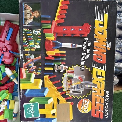 Domino Express Maxi Power mit Power Dealer Hasbro extra Zubehör und Steine