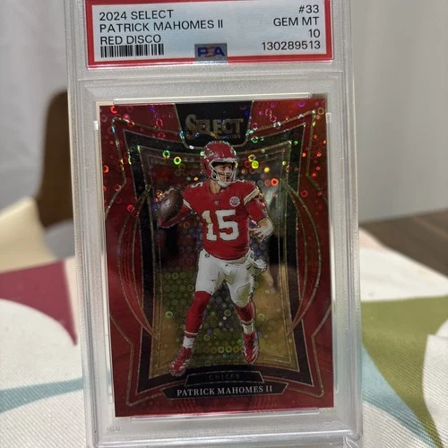 2024 Select Concourse Level Patrick Mahomes Red Disco Color Match /49