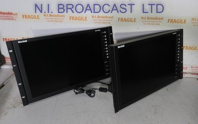 Marshall Rackmontierter 17'' HDSDI Monitor mit Quad Split auch eingebaut (qv171x-hd