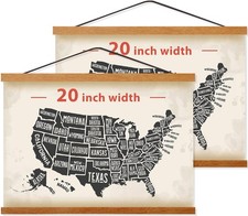 Magnetic Poster Hanger Frame for 20x30 20x28 20x20 Movie Music Posters Wall Art