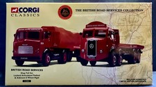 CORGI 31001 LEYLAND ARTIC+TRAILER +ATKINSON 8 WHL RIGID LTDED MINT SHAP FELL SET