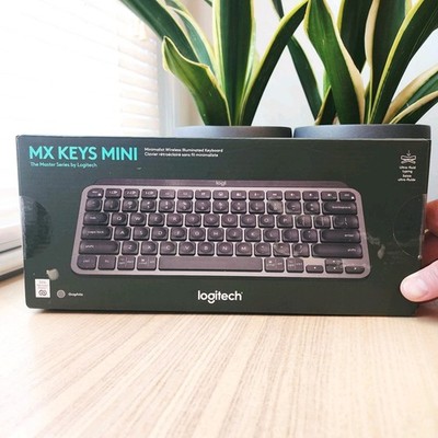 Logitech MX Keys Mini Wireless Illuminated Keyboard, Compact, [920-010388]